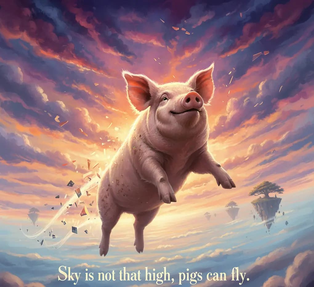 Pigs can fly