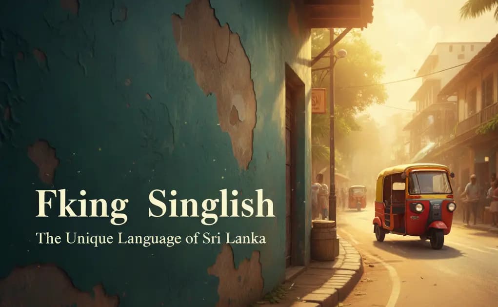 Fking Singlish: Sri Lankan English Vocabulary